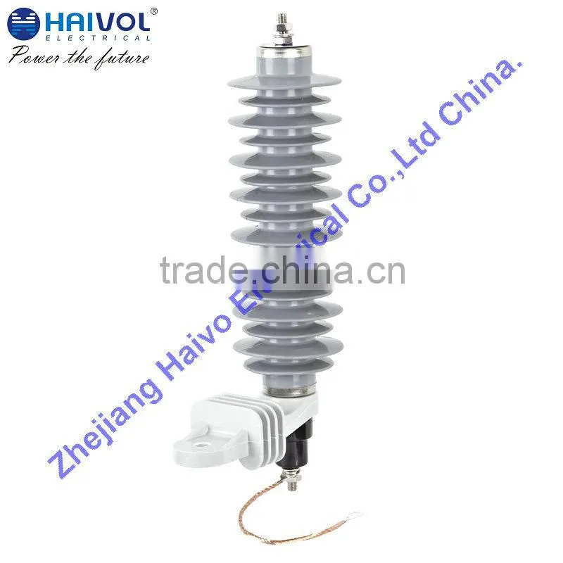 Polymeric Housed Metal-Oxide 24kv Lightning Arrester without GAPS (YH10W-24)