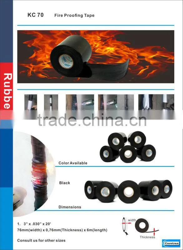 KC70 fireproof material tape