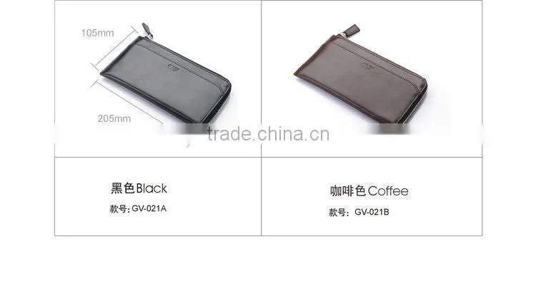 Fashion Man's Genuine Leather Big Wallet