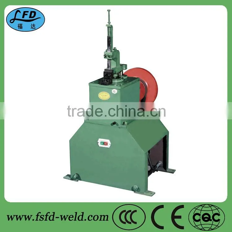 Edge trimming machine for wire iron stainless steel fan cover
