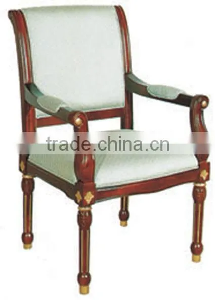 wood and fabric design chairs