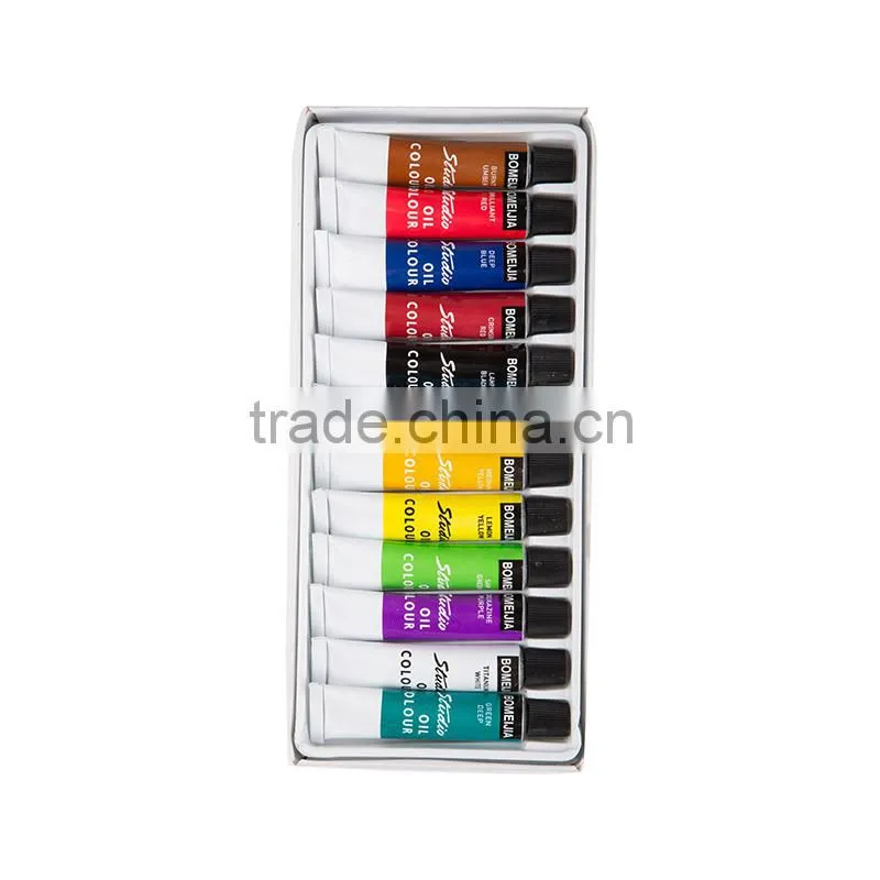 BOMEIJIA 12colors oil color paint set