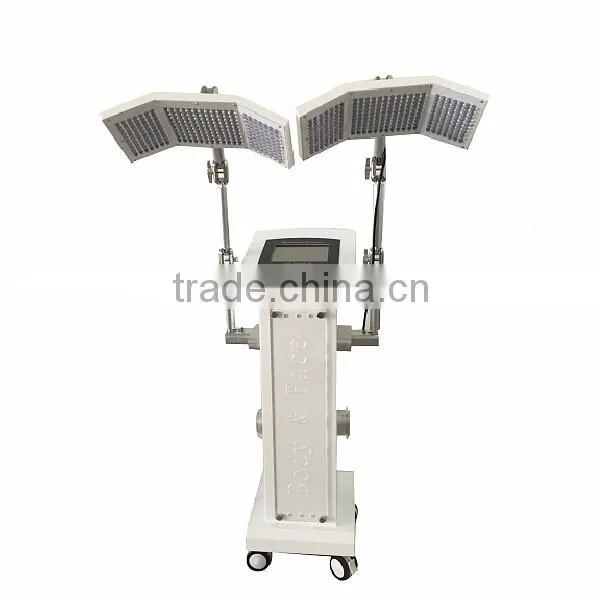 Double handles PDT blue led light acne therapy machine VL60