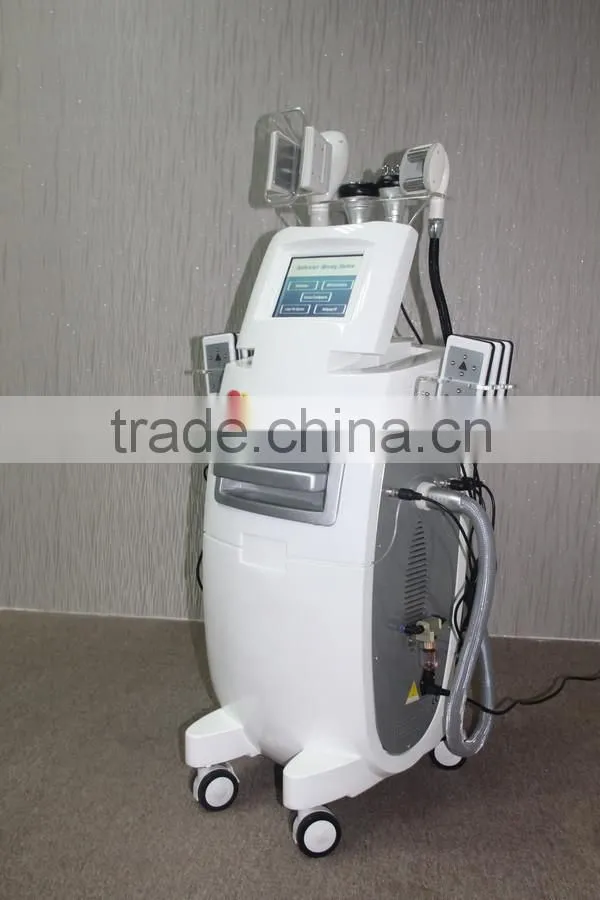 Professional lipo laser cryolipolysis electro fat loss machine rf vacuum roller laser beauty product