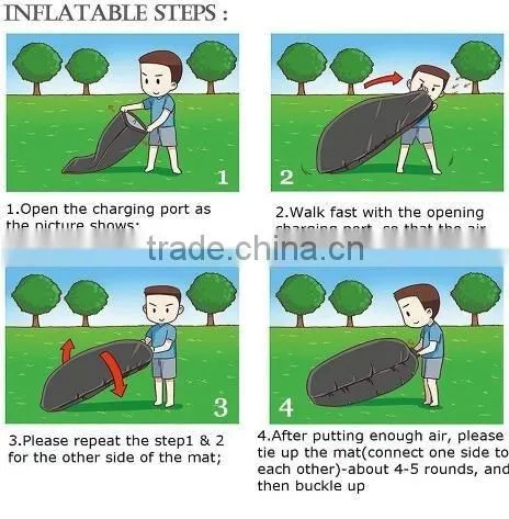 Wholesale Inflatable Lounger Outdoor or Indoor Air Sleep Sofa Couch Portable Furniture Waterproof Nylon Fabric Sleeping Compress