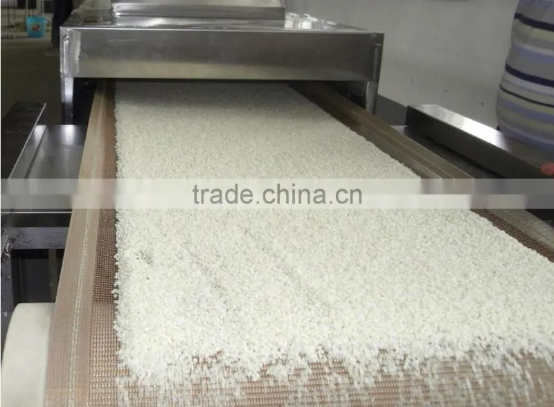 Nanyang Brand latest and cleaning hot air continuous mesh belt dry fruit machine