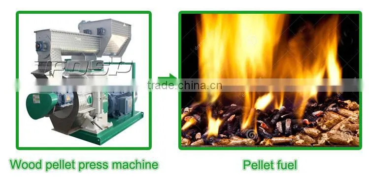 Turnkey Engineering Provide Biomass Fuel Pellet Making Line with 1-5tph Capacity