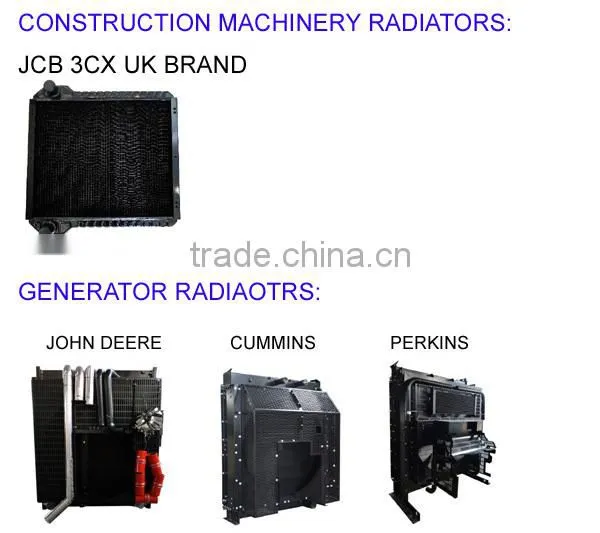 Gensets Copper Radiator Generator Spare Part