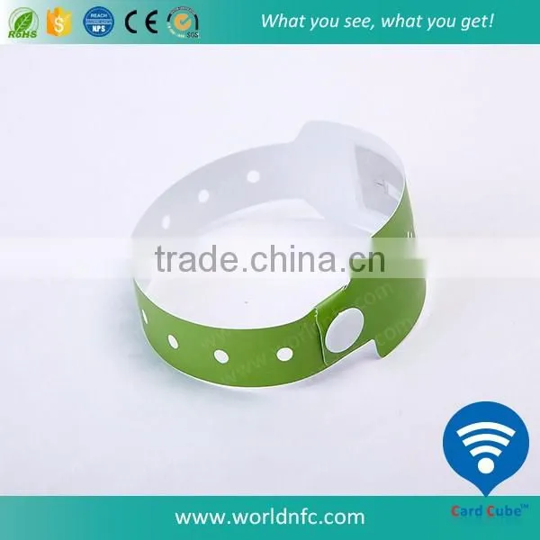 Disposable RFID Paper Medical Wristbands for Hospital