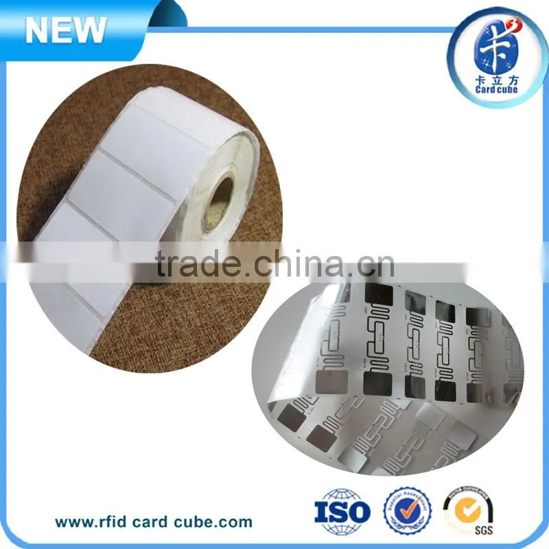 2015 13.56MHZ ISO14443A nfc rfid garment label for promotion