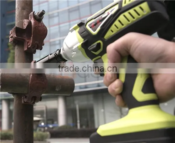 Li-ion battery impact wrench, electric impact wrench cordless wrench