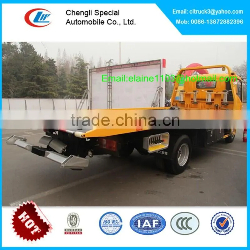 HOWO low bed tow truck
