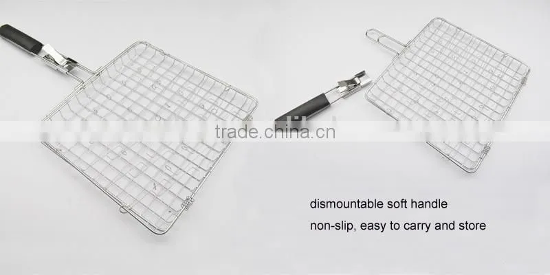 stainless steel square bbq grill