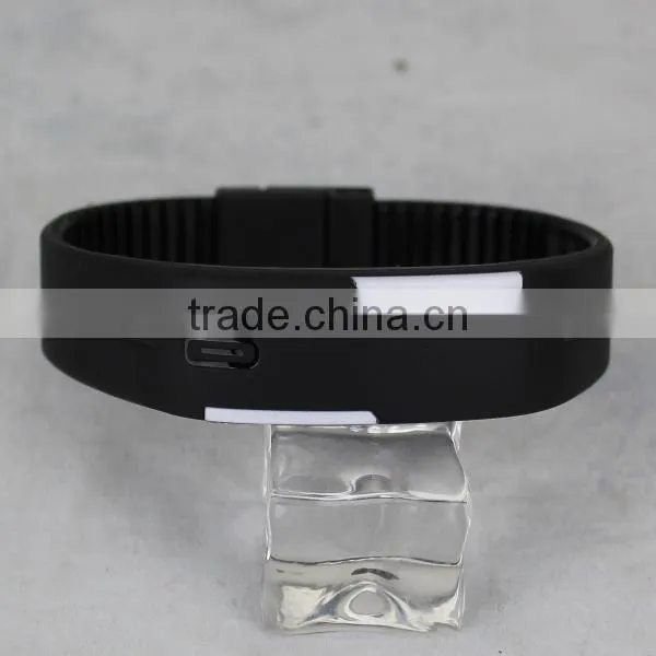 silicone digital watch silicone watch silieone led watch bracelet watch silicone bracelet with digital watch LED watch