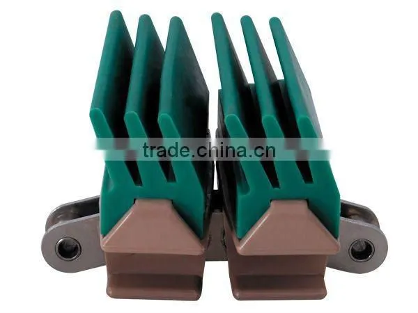 Sideflexing Integrated Gripper Plastic TAB Chains