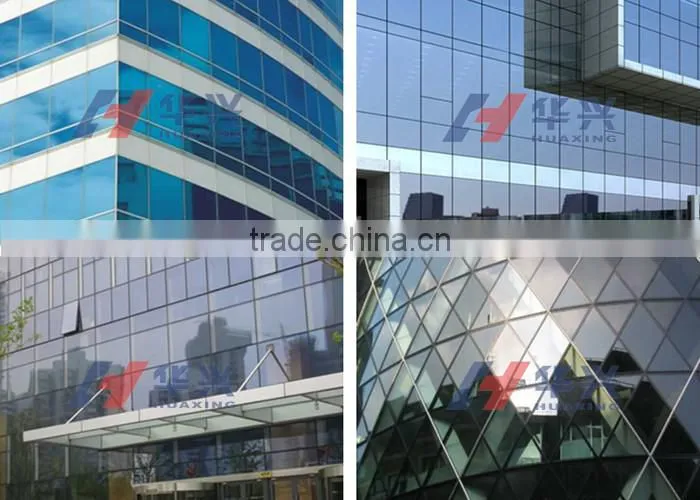 4-19mm Thick CE Certificated Coated Reflective Non-transparent Glass