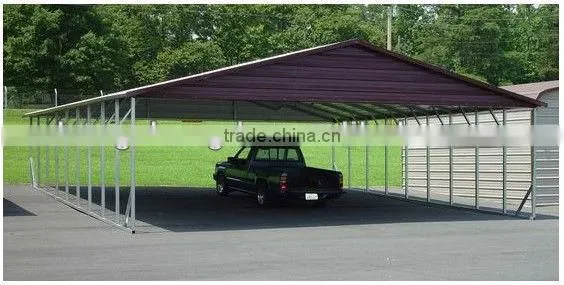 ISO certified steel structure garages high quality