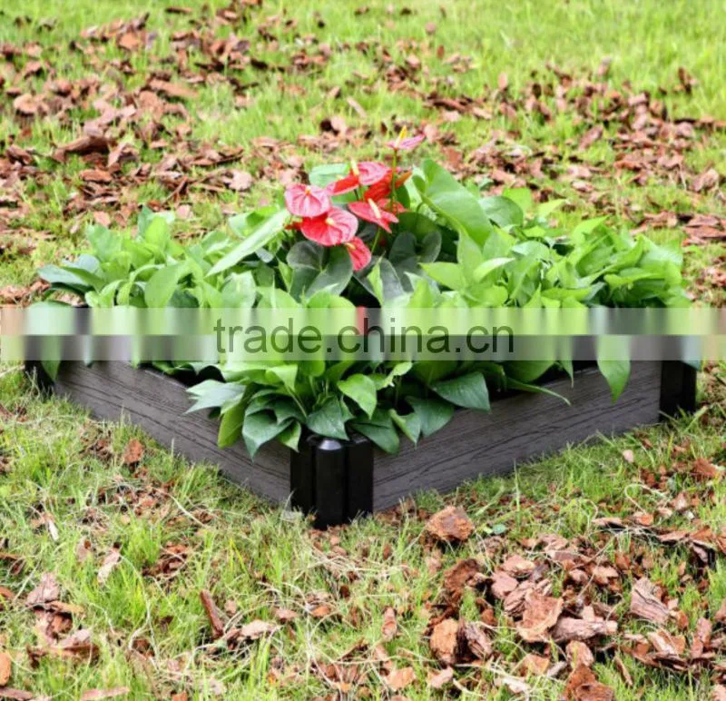 2016 best selling wpc flower pot, beautiful wpc Flower bed,long life time wpc flower bed