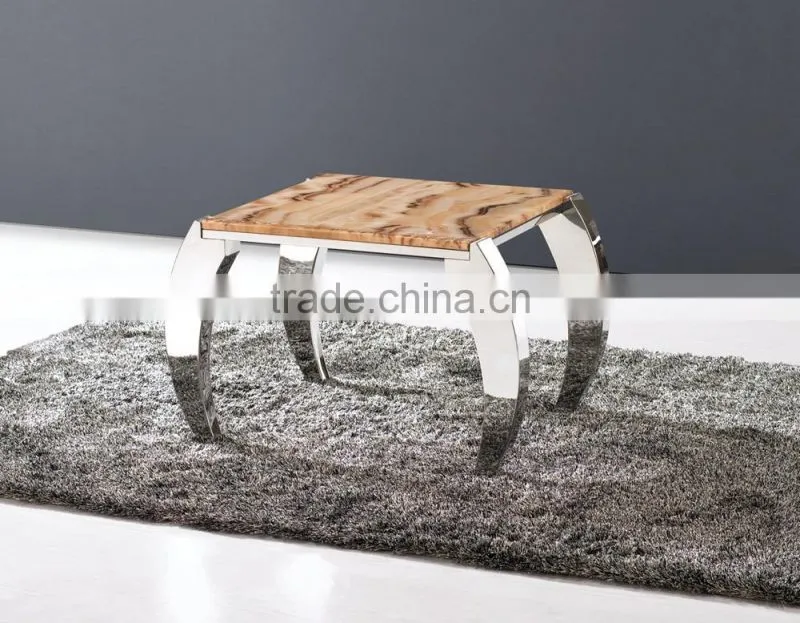D15 Hot Sale Square Marble Sofa Side Table