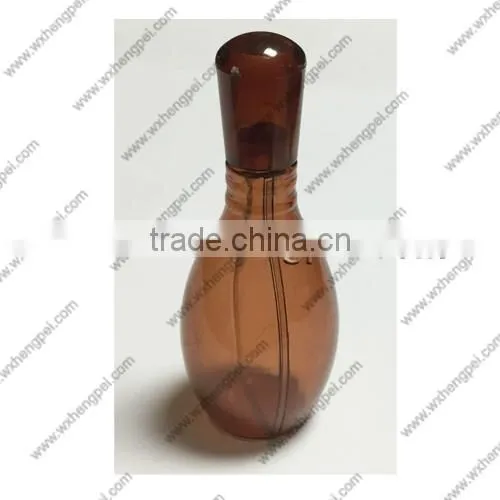 Cleverish portable cute brown plastic storage jewelry wedding bottle kit