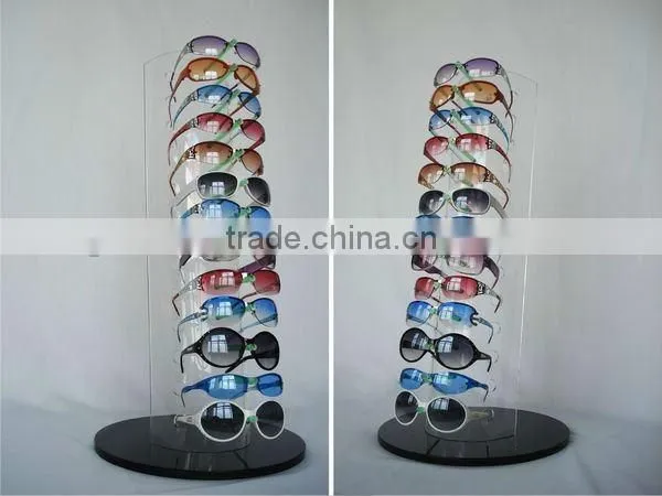 useful Acrylic Sunglasses Retail Shop Display/2015 fashion design acrylic sunglass display rack wholesale price China