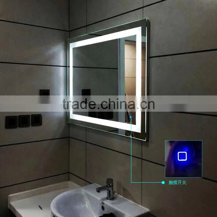 Hot Sale CE Demister Bathroom Backlit Mirror