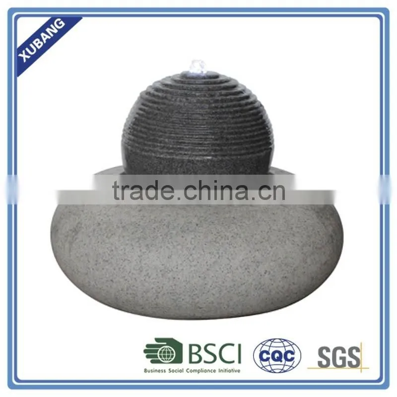 garden water fountain led light large ball water fountains