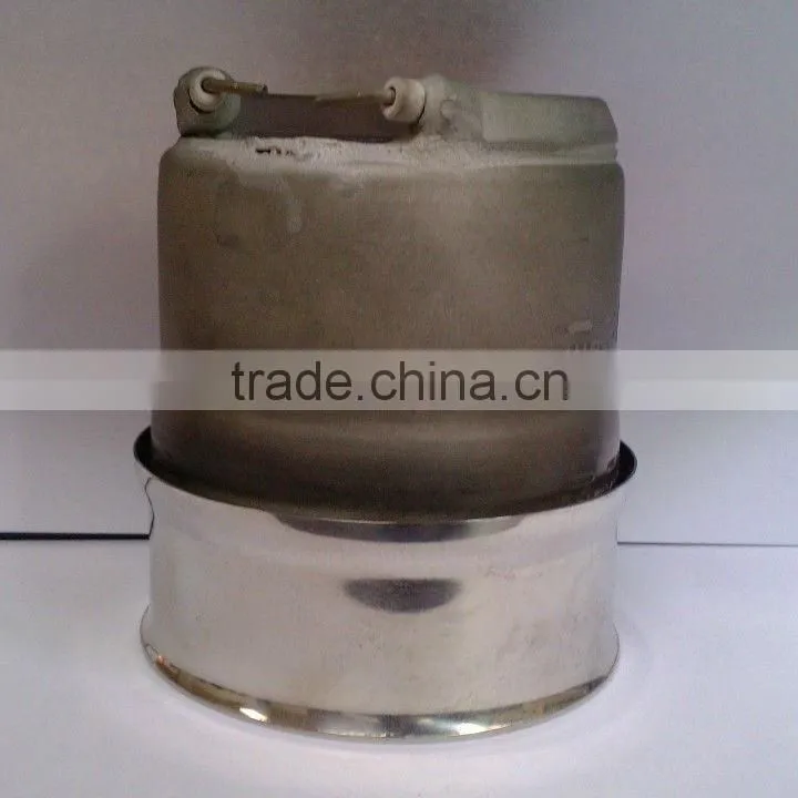Milk frother inner pot with heater