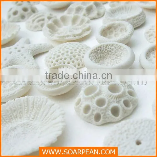 Wholesale white resin fake coral reef aquarium decoration