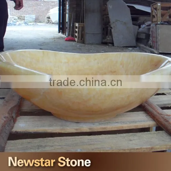 Chinese hot sales natural onyx small bar sink
