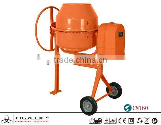 550W NEW ElECTRIC CEMENT CONCRETE MIXER MACHINE -CM160