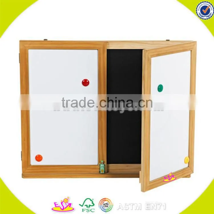 Wholesale best wooden painting board stand hot baby wooden painting board stand teaching aid painting board stand W12B021