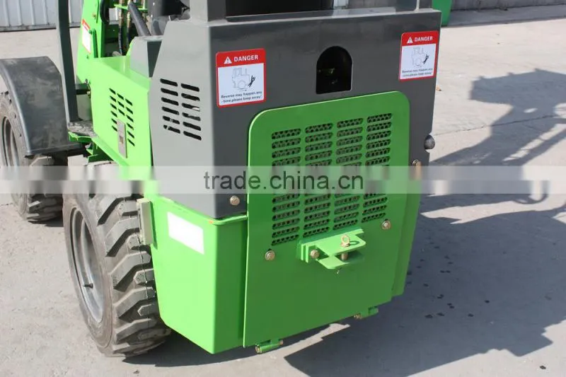 600KG CE mini hydrostatic loader HZM906