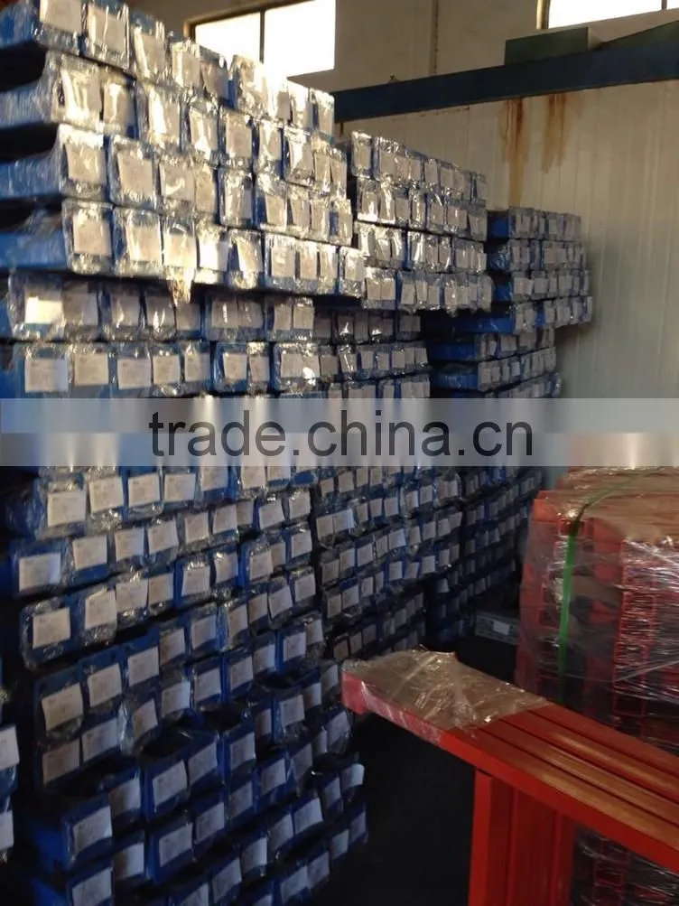 Warehouse space saving rack system