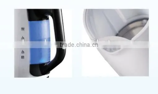 new plastic electric water kettle 1.7L