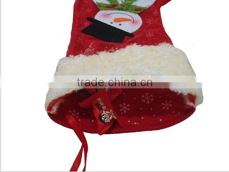 Wholesale Christmas Decoration Christmas Stocking Cheap Christmas Cozy Sock
