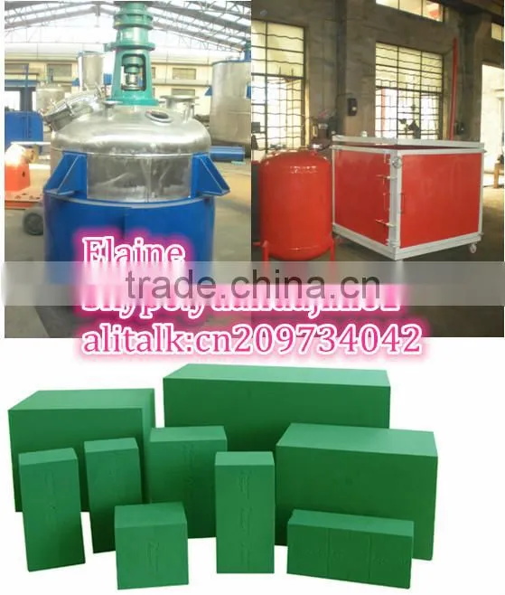 wet flower foam production line manufacture