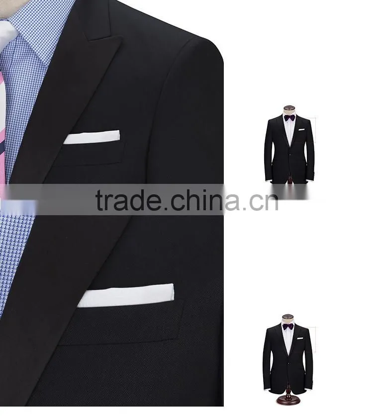 2015 classic style bulk wholesale men's wedding suits black suit & uniform for business & party