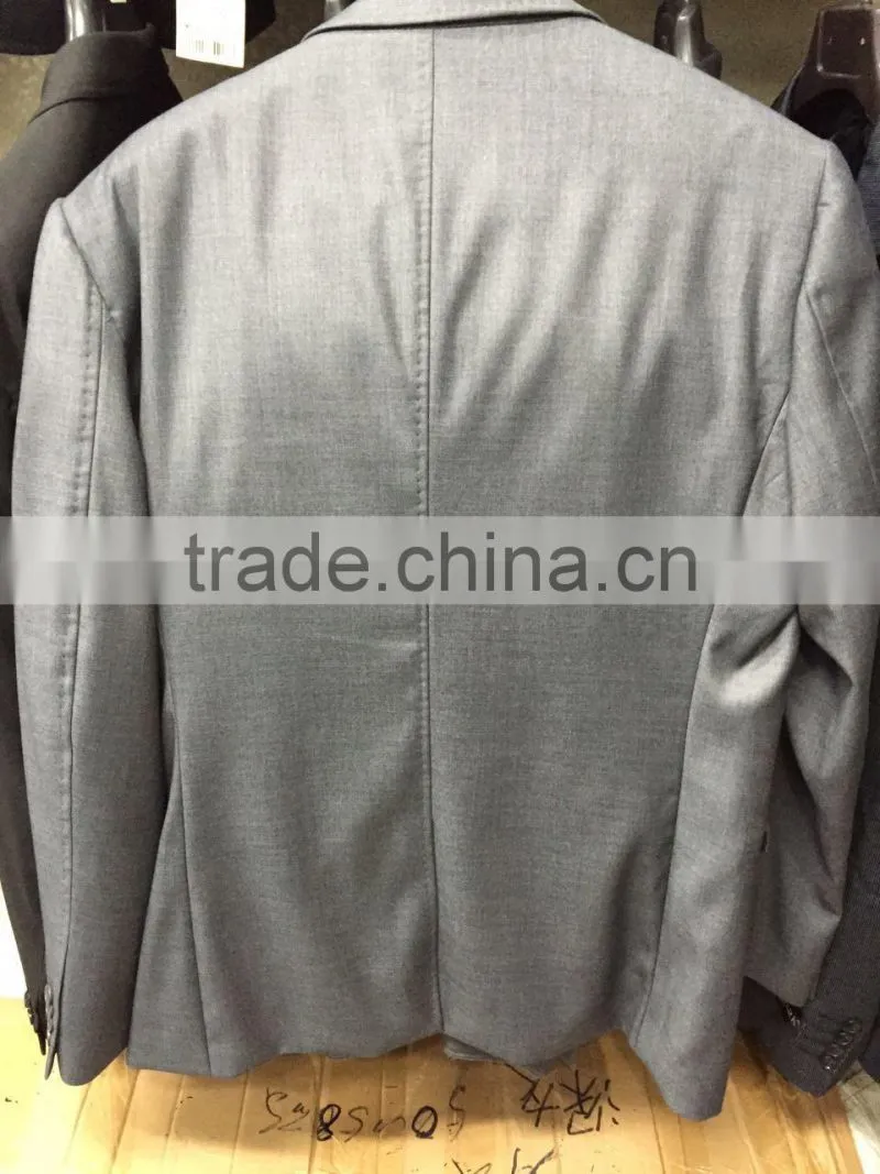 GZY low price stock wholesale latest design coat pant men suit
