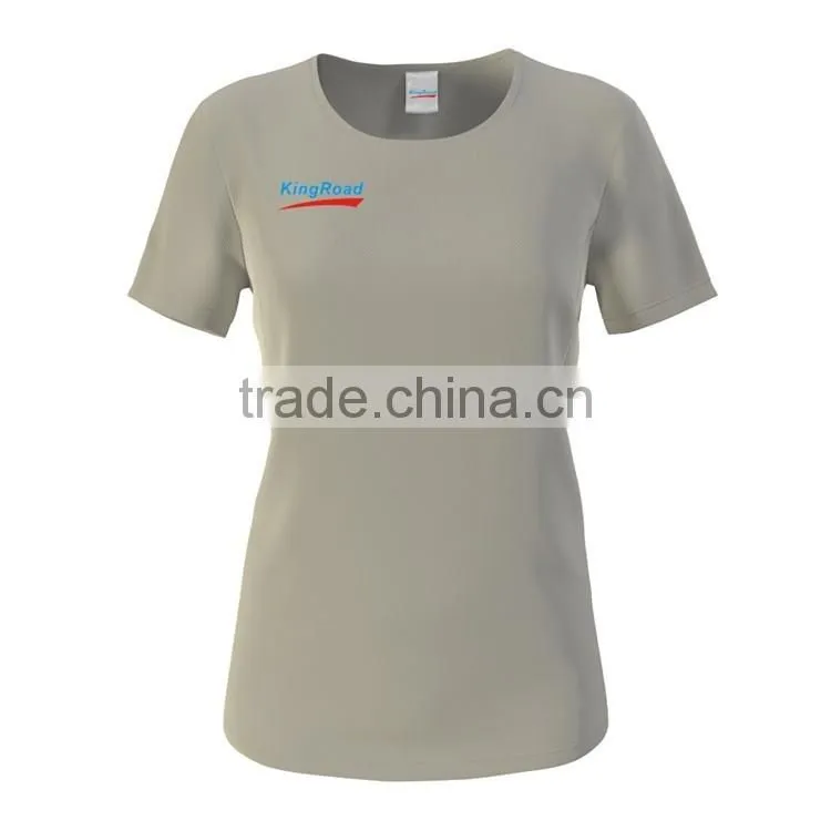 Make your own design Wholesale dry fit sublimation sport running shirt