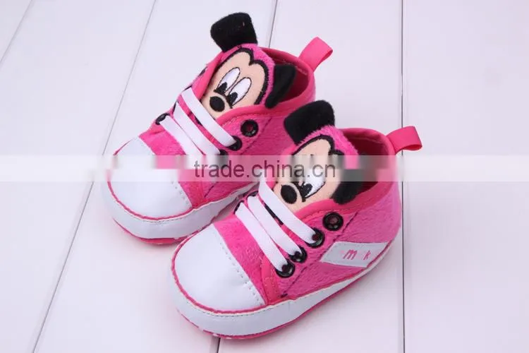 boys fashion mickey mouse sport shoes child shoe for walking baby walking