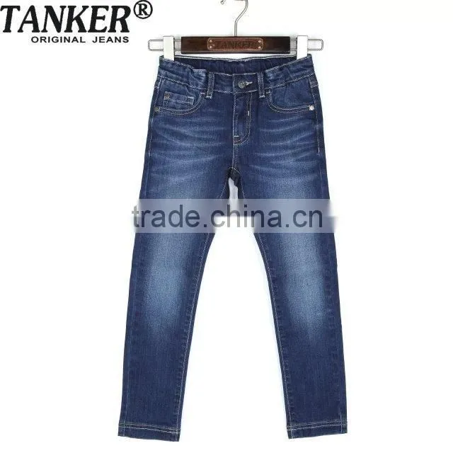 OEM/Wholesale HIGH-END100% cotton jeans boys jeans