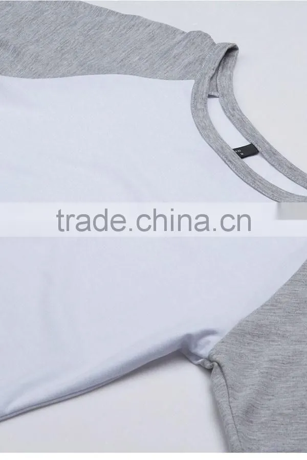 2016 Latest Fashion 100% Polyester Casual Gym Fit Half Sleeve Round Neck T Shirts