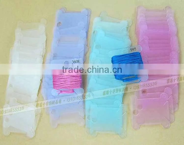 cross stitch card thread bobbin colorful plastic tools thread threading board