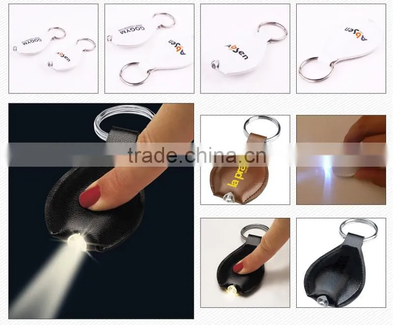 led flashlight with keychain