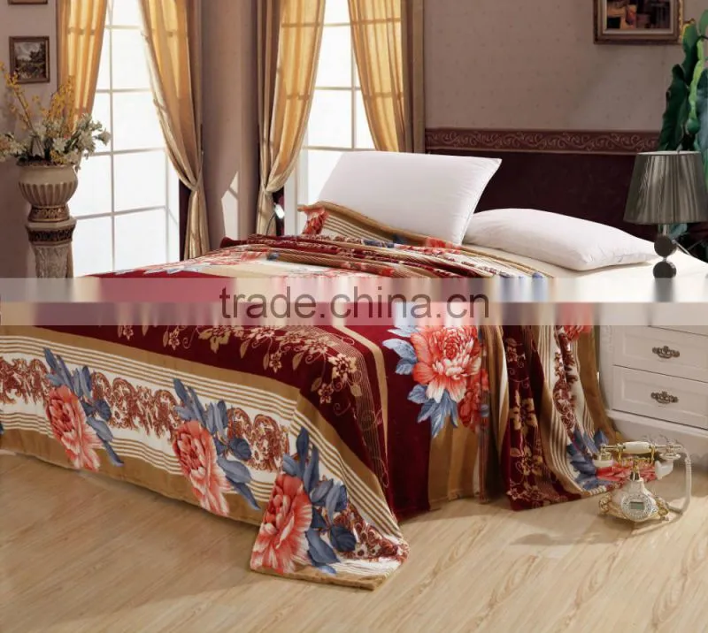 All Year Round Plush Coral Fleece Blanket bulk buy from China