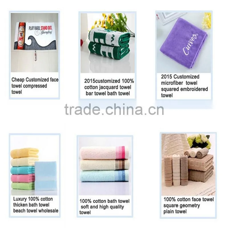 Colorful striped hand towel