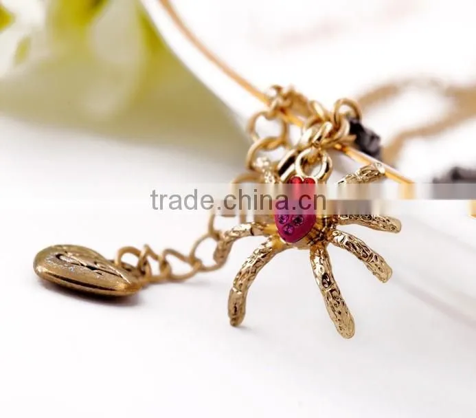Fashion Spider Alloy Chain Anklet Bracelet Ankle Chain Foot Jewelry Barefoot Beach