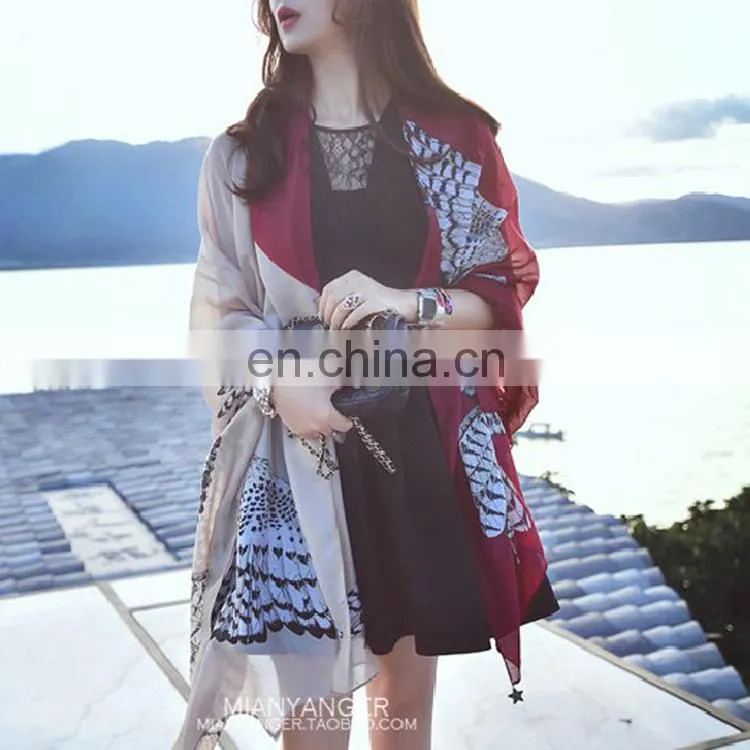 Autumn And Winter New Printing Scarf Multicolored Paisley Soft Warm Acrylic Scarf