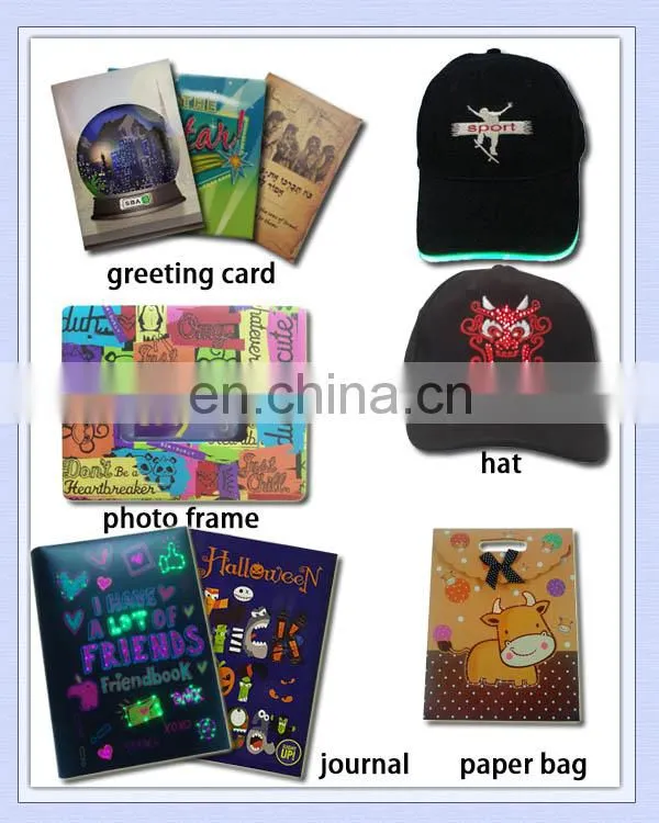 Fashion and attractive appearance of led flashing party hats for man